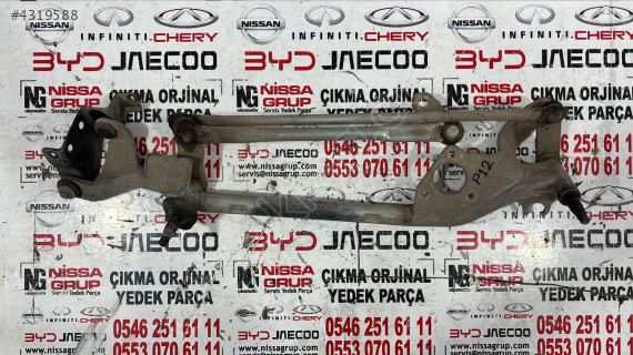 NİSSAN PRİMERA P12 SİLECEK MEKANİZMASI ÇIKMA YEDEK PARÇA 02-08