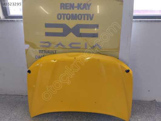 DACİA DUSTER MOTOR KAPUTU SARI ORJ ÇIKMA RENKAY OTO KOCAELİ