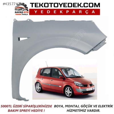 MEGANE SCENIC ÖN ÇAMURLUK SAĞ SOL 2003 VE ÜZERİ / KAMPANYA