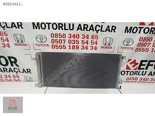 HONDA CİVİC RS SIFIR KLİMA RADYATÖR 17-20 OEM NO: 80100-TBC-A01