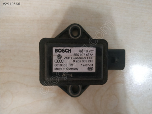 Audi A4 A6 A8 Esp Sensörü 8E0 907 637A
