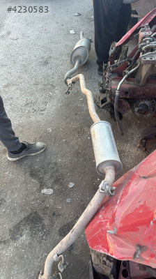 2008 HONDA CITY ÇIKMA ORJİNAL GARANTİLİ EGZOZ