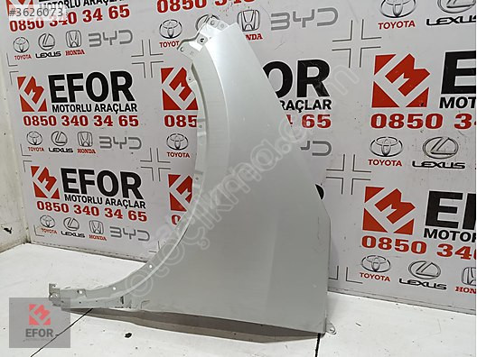 TOYOTA CHR SOL ÖN ÇAMURLUK ORJİNAL ÇIKMA YEDEK PARÇA 24-