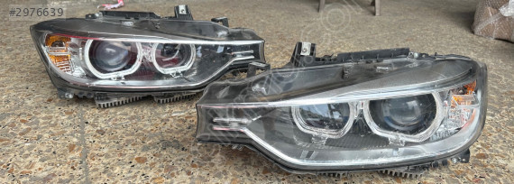 BMW 3 SERİSİ F30 ÇIKMA ORJİNAL HATASIZ  SOL FAR GY