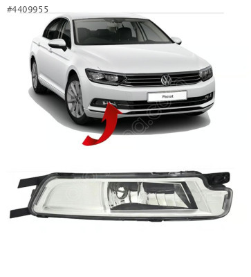3G0941662A PASSAT 2015 SİS FARI SAG