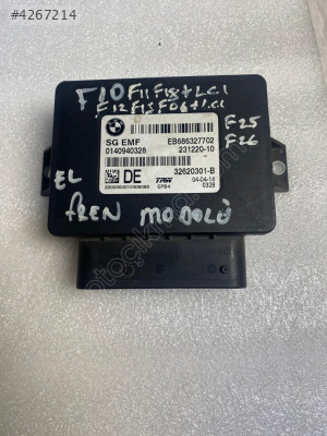 231220-10 EB686327702 BMW F06  EL FREN BEYNİ ÇIKMA ORJİNAL(KPN)