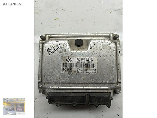030 906 032 CE-0 261 207 184-ME7.5.10 VW POLO MOTOR BEYNİ