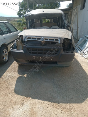 Fiat Doblo1-2 çift sürgü tek açılır bagaj kapağı