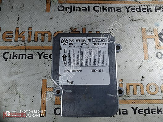VW CADDY AİRBAG BEYNİ 6Q0 909 605 AH ORJİNAL