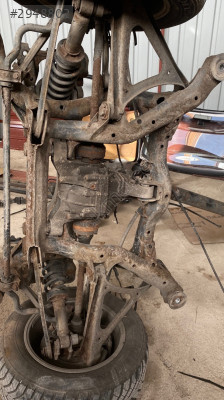 PORSCHE CAYENNE 955 KASA çıkma arka dingil cayanne 4.5 dingil