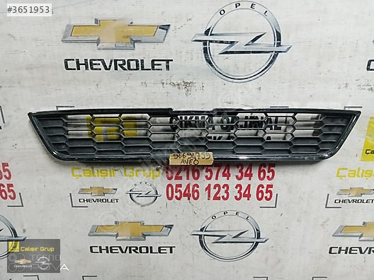 CHEVROLET AVEO ÖN TAMPON ORTA IZGARA OEM 96694759 ÇIKMA SÖKME