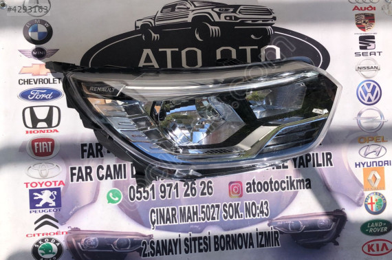 RENAULT EXPRES ORJİNAL ÇIKMA SAĞ FAR