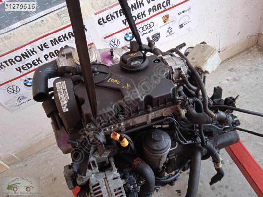 VW LUPO 1.2TDI 61 HP 3L AYZ ANZ KOMPLE DOLU FATURALI MOTOR