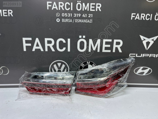 TOYOTA COROLLA 2017-19 SAĞ İÇ-DIŞ STOP TAKIM SIFIR LEDLİ