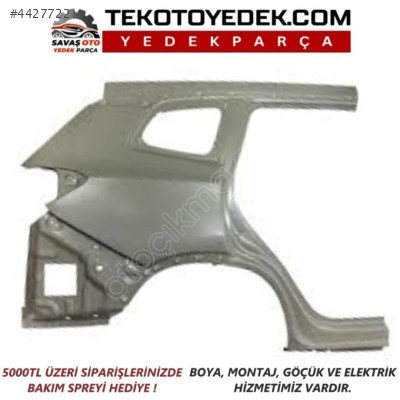 CHERY TIGGO 8 ARKA ÇAMURLUK SAĞ SOL 2023 2024 / KAMPANYA