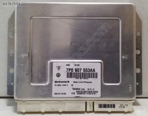 KONTROL ÜNİTESİ SÜSPANSİYON PORSCHE CAYENNE 7P0907553AA