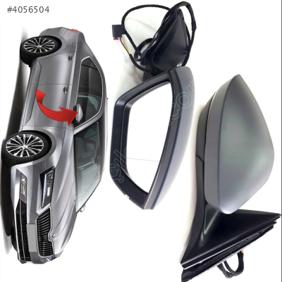 3V1857508A Sağ Ayna Komple 9.Pin Super B