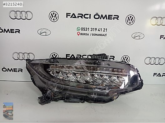 HONDA CİVİC FC5 FULL LED SAĞ FAR ORİJİNAL