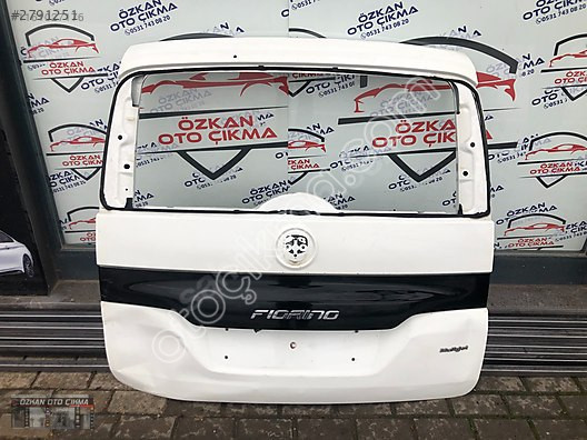 2015-20 Fiat Fiorino Orjinal Bagaj Kapağı - Oto Çıkma Parçal