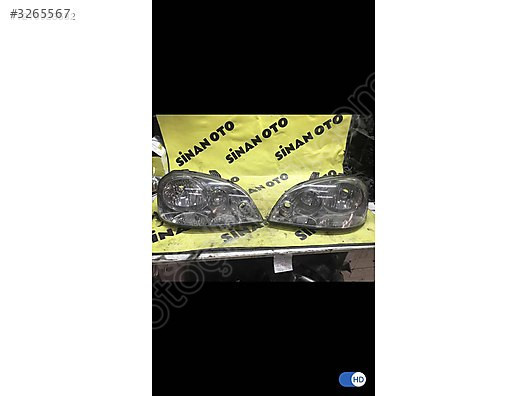CHEVROLET LACETTİ SAĞ SOL FAR ORJİNAL ÇIKMA
