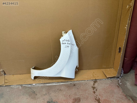 Fiesta sol çamurluk boyasız göçüklük 2009-2017 beyaz