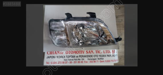 HONDA CRV SAĞ-SOL FAR 1997-2000 ADET FİYATI...