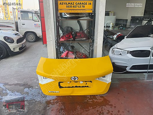 COROLLA BAGAJ KAPAĞI ORJİNAL