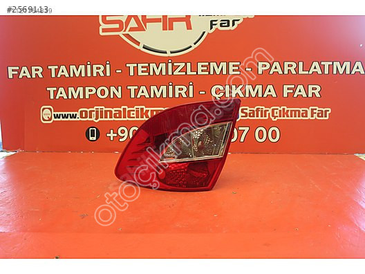 RENAULT CLİO-SYMBOL 2009 sonrası SOL STOP LAMBASI