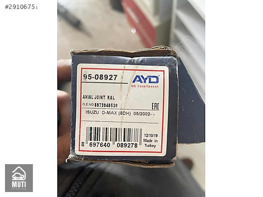 Isuzu D-max sağ sol rot kolu 8973048530