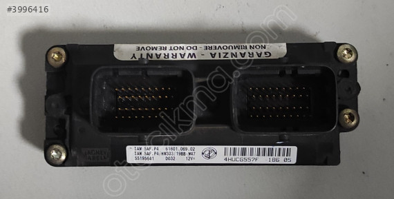 FİAT PUNTO MOTOR BEYNİ IAW5AF.P4 55195641 4HUCG557F HW303