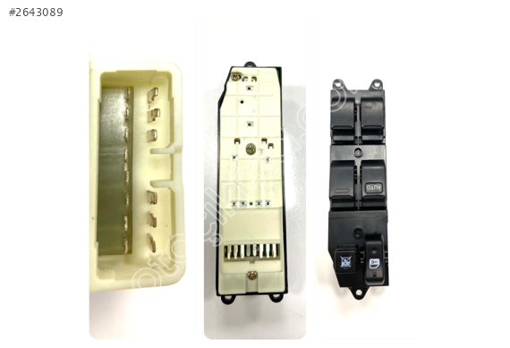 Toyota Düğme Cam Açma Hılux Ln145 98-05/Yaris 02-05 Ön Sol (