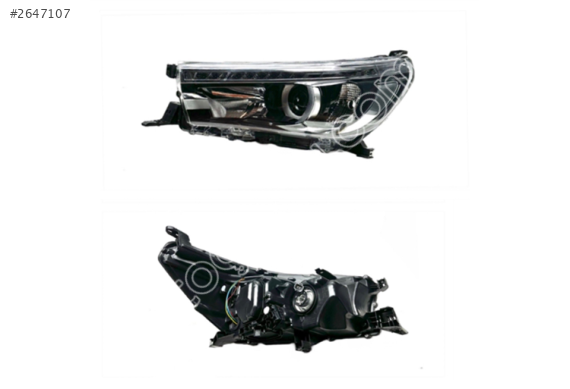 Toyota Far Hılux Revo 16-21 Sol (Elektrikli/Ledli/ Modifiyeli Ti