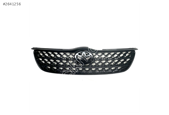 Toyota Panjur Corolla 02-04 Ön (Siyah Delikli)