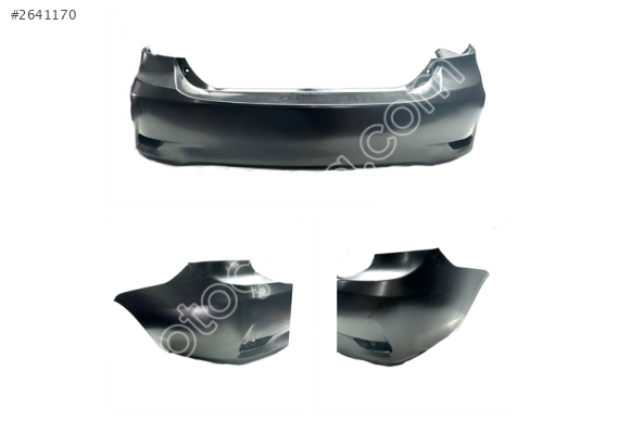 Toyota Tampon Corolla 10-12 Arka