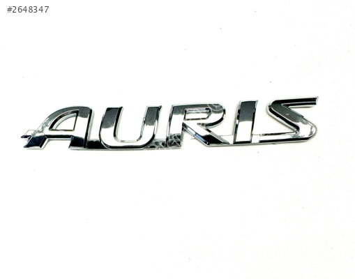 Toyota Yazı Auris 07-18 Arka (Auris Yazısı)