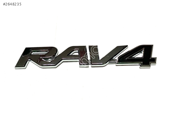 Toyota Yazı Rav4 00-12 Arka (Rav4 Yazısı)