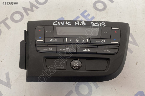 honda civic fb7 2013 klima kontrol paneli (son fiyat)