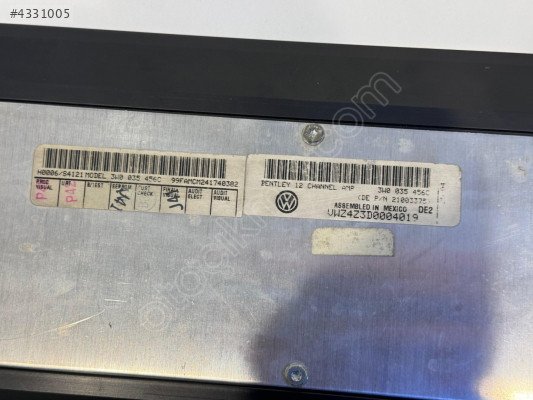 Bentley Continental GT 2003-2011 Amfi 3W0035456C