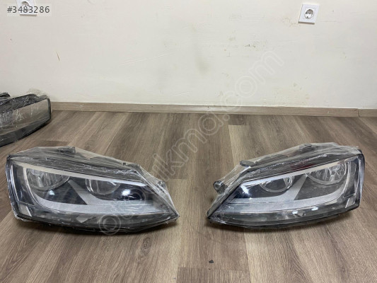 VW Jetta Orjinal Çıkma Sağ-Sol Far Seti