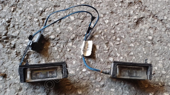 Renault Megane 1 Plaka Lambası Ve Tesisatı