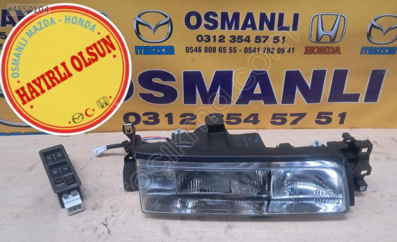 Mazda 626 Sağ Far ve Cam Düğmesi