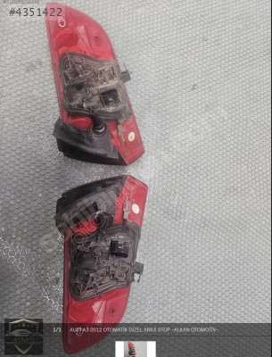 AUDİ A3 2012 OTOMATİK DİZEL CAYC  ARKA STOP -ALKAN OTOMOTİV-