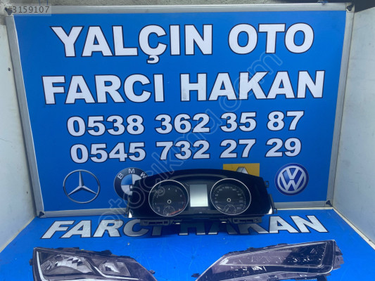 Volkswagen golf 7 orijinal çıkma gösterge paneli