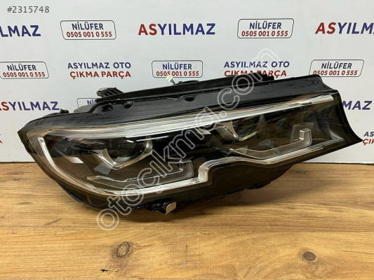 BMW 3 SERİSİ G20 SAĞ FAR ORJİNAL HATASIZ OEM:63118496156