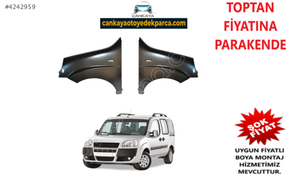 FİAT DOBLO 2 20052010 ÖN ÇAMURLUK SAĞSOL SIFIR ADET FİYAT 51754