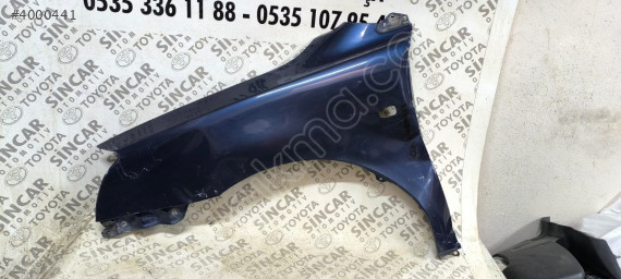 TOYOTA AVENSİS 2004 2006 SOL ÖN ÇAMURLUK ÇIKMA ORJİNAL