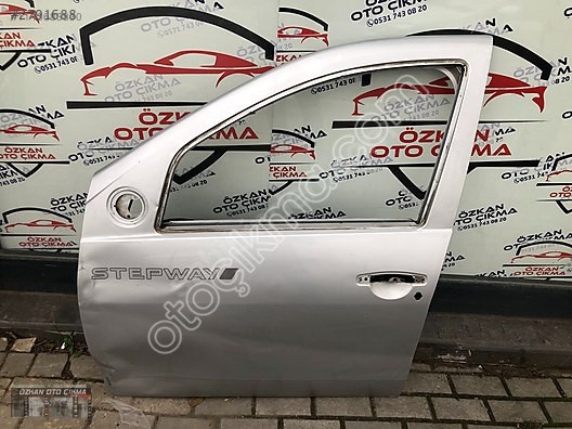 Dacia Sandero 2009-13 Model Sol Ön Kapı Çıkma Parçası