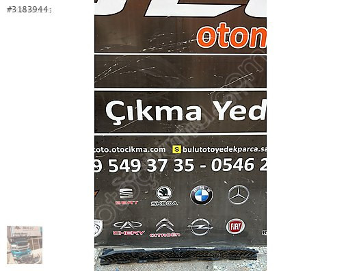 vw polo 2017 2022 arka tampon orta braketi 2g6807863a