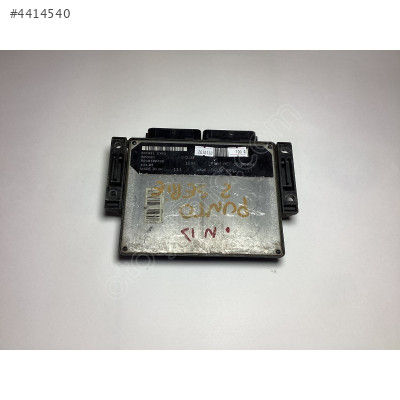 Fiat Doblo Punto 1.9 JTD Motor Beyni 55185004 DCU3F R04010042B