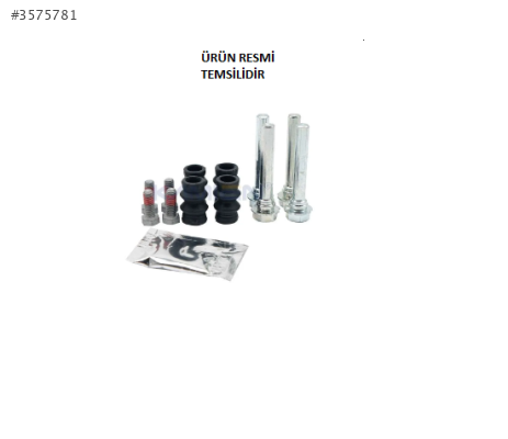 HONDA ACCORD 1998-2002 KALİPER KLAVUZ PİM TAMİR TAKIMI ÖN